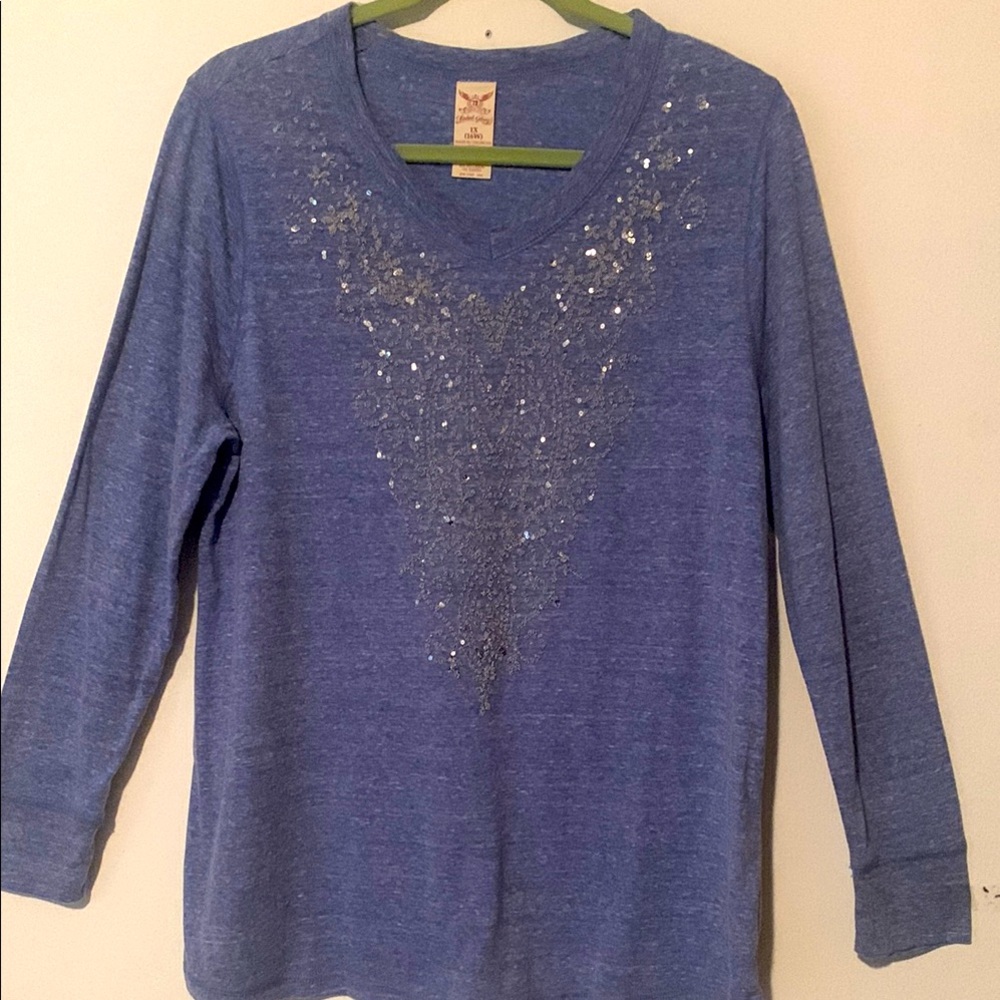 Faded Glory Embellished Tee